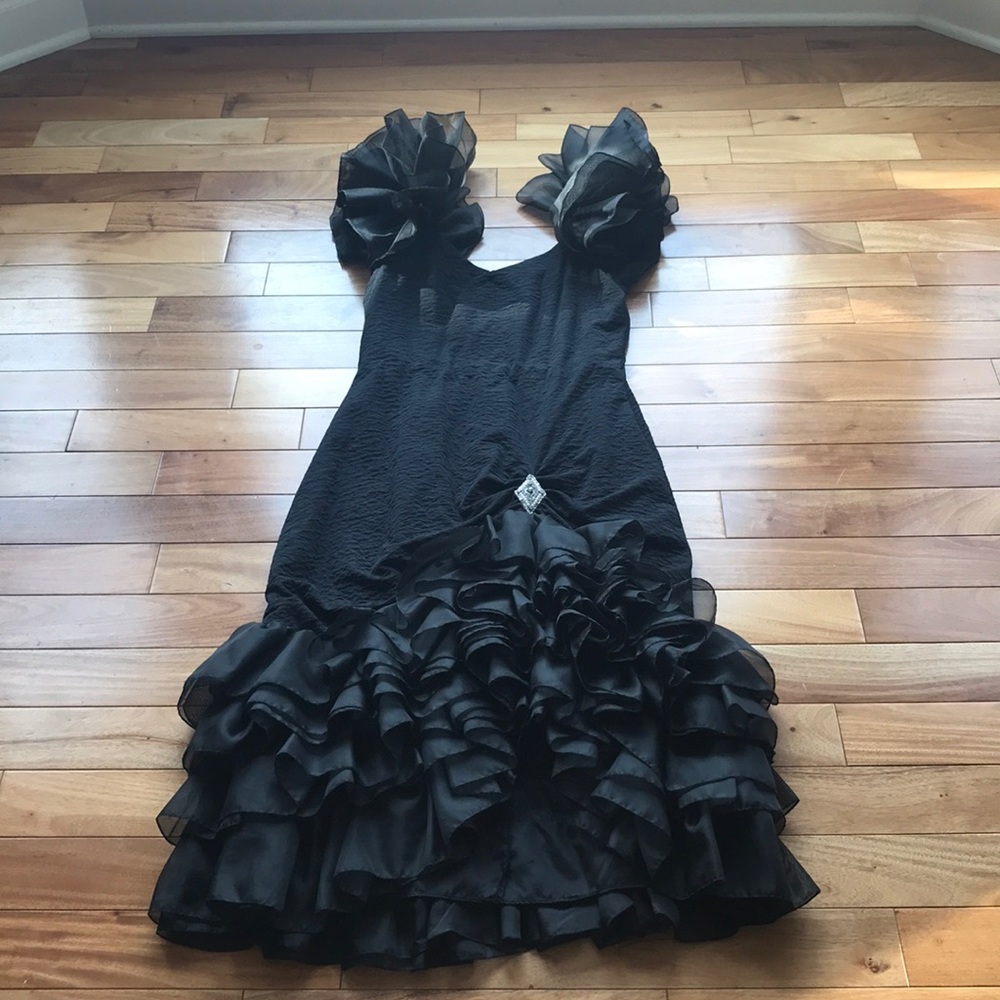 Vintage tea length dress last worn in 1989!